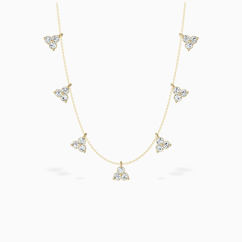 Trinity Cluster Necklace