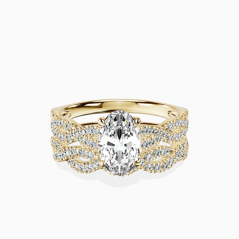 Infinity Oval Ring