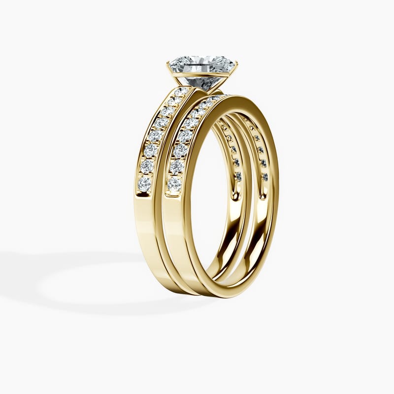 Horizon Pavé Heart Ring