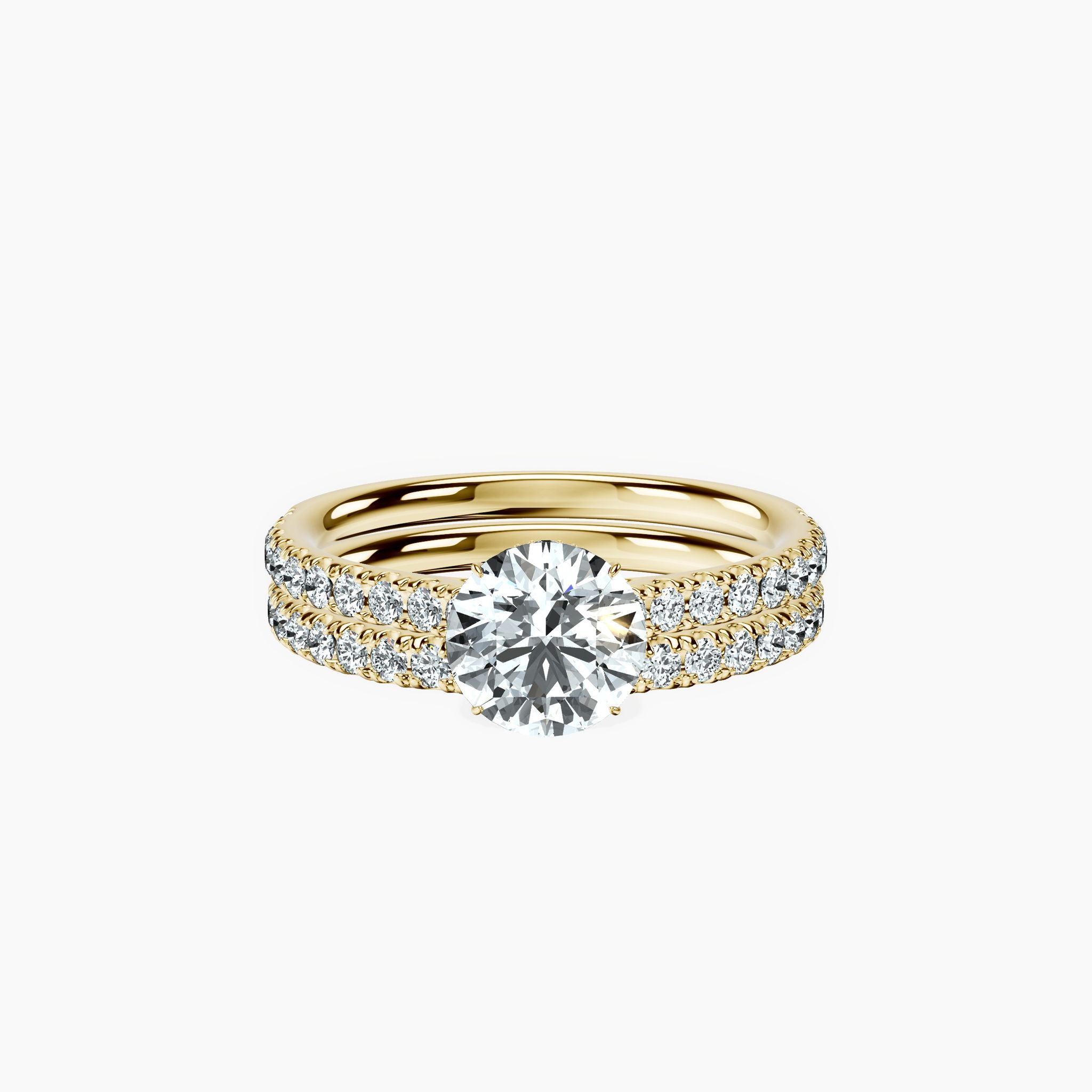 Secret Halo Round Ring
