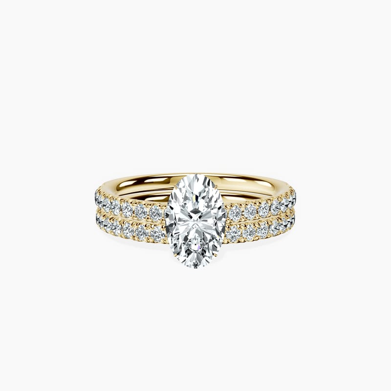 Secret Halo Oval Ring
