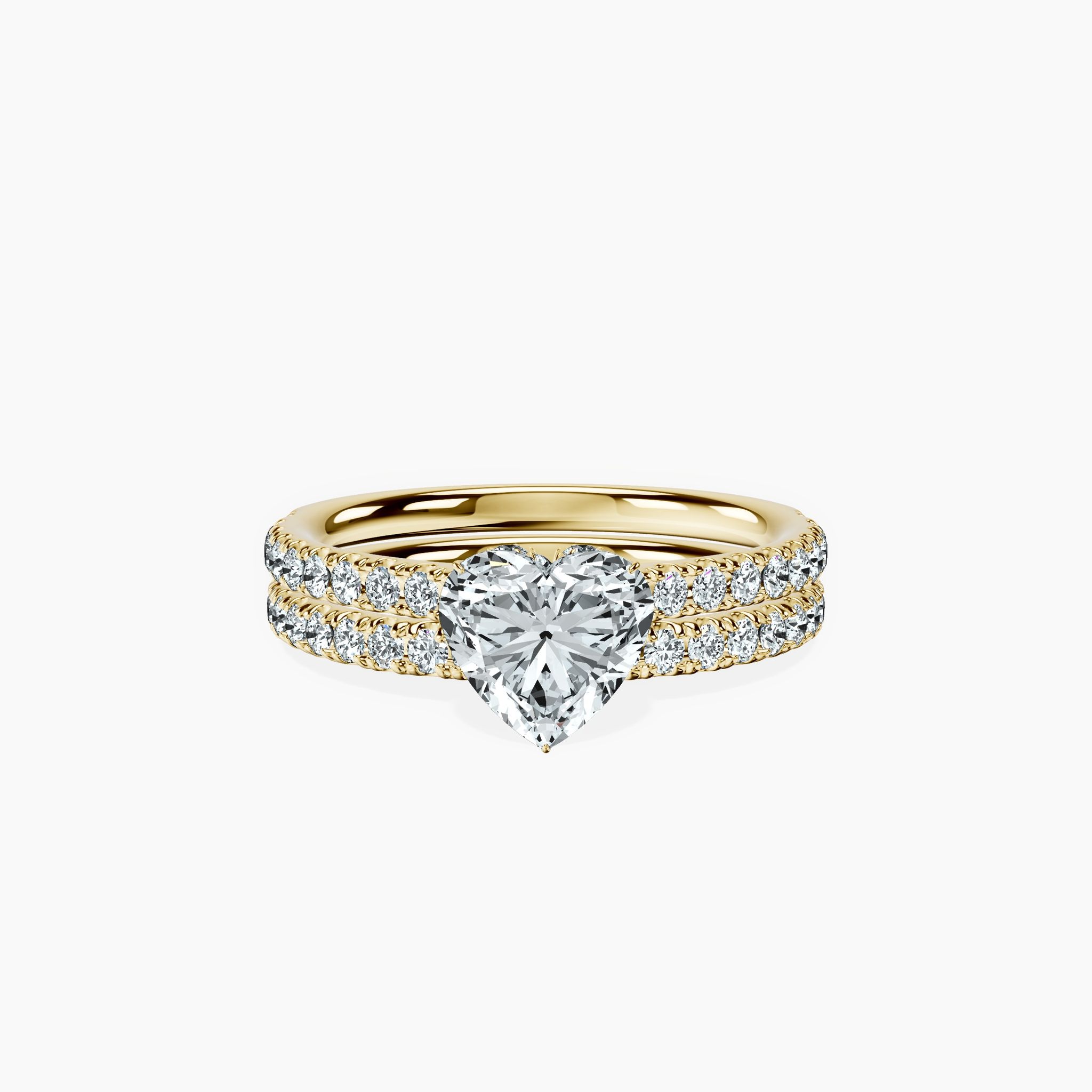 Secret Halo Heart Ring