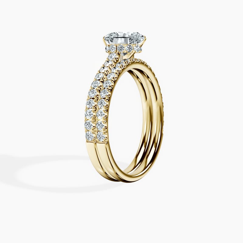 Secret Halo Heart Ring