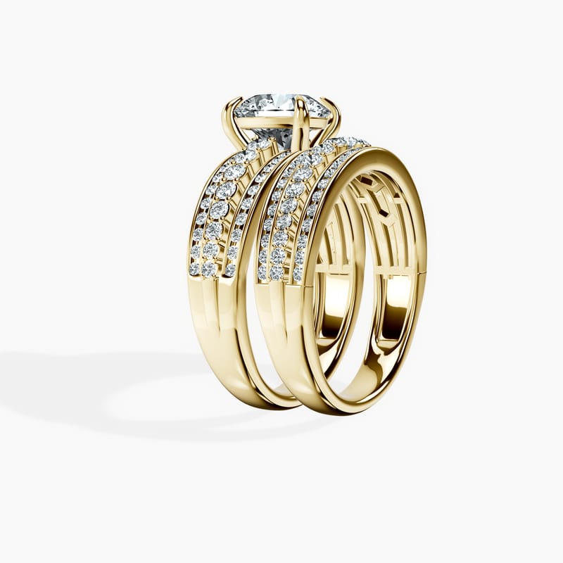 3 Row Round Ring