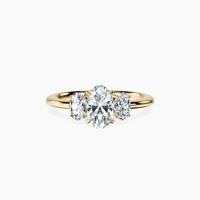 Trinity Oval Ring