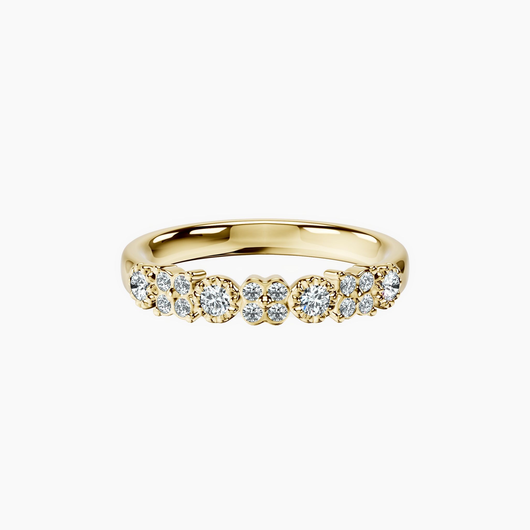 Clover & Round Half Band