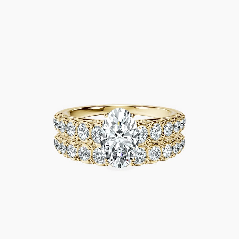 Graduated Oval Ring