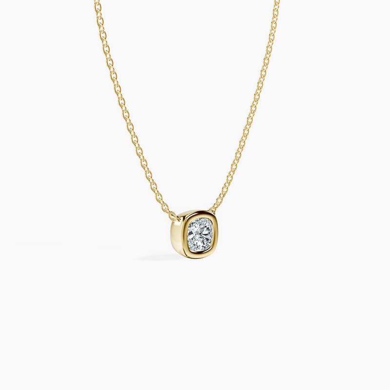 Bezel Cushion Pendant