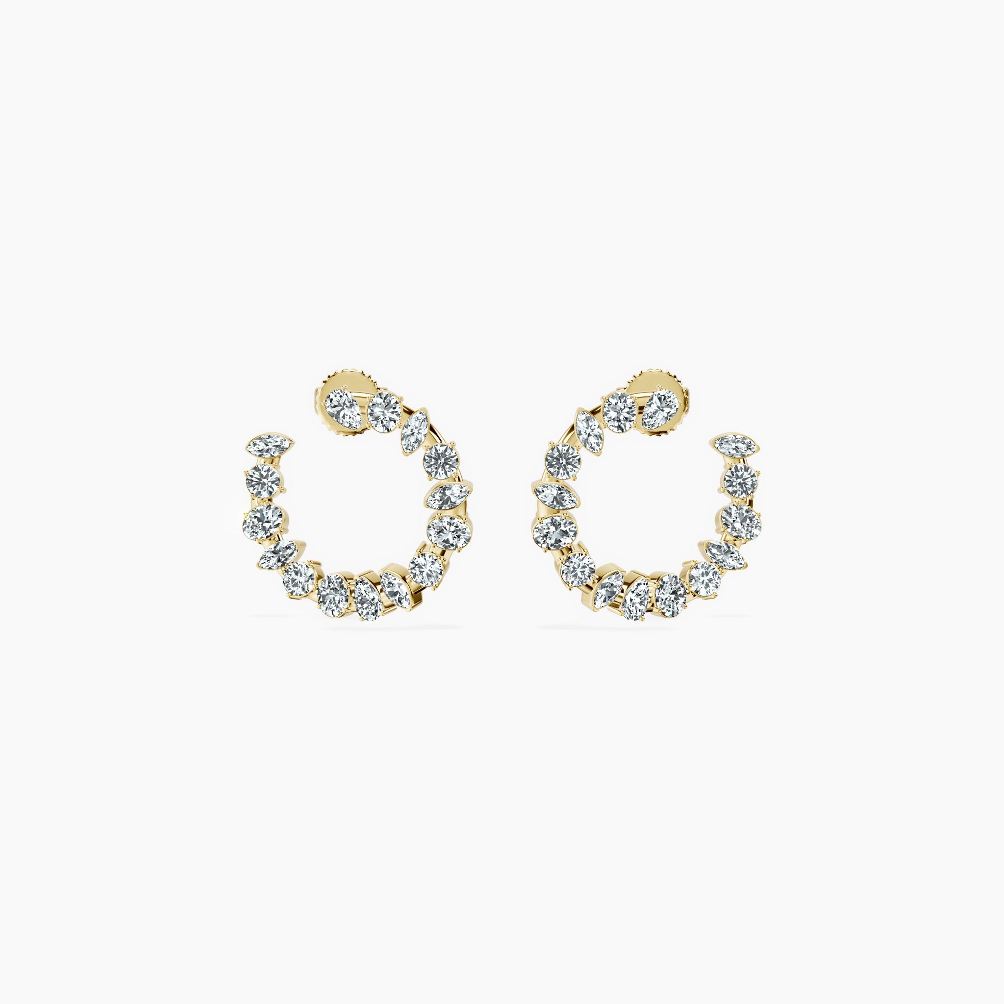 Confetti C Hoops