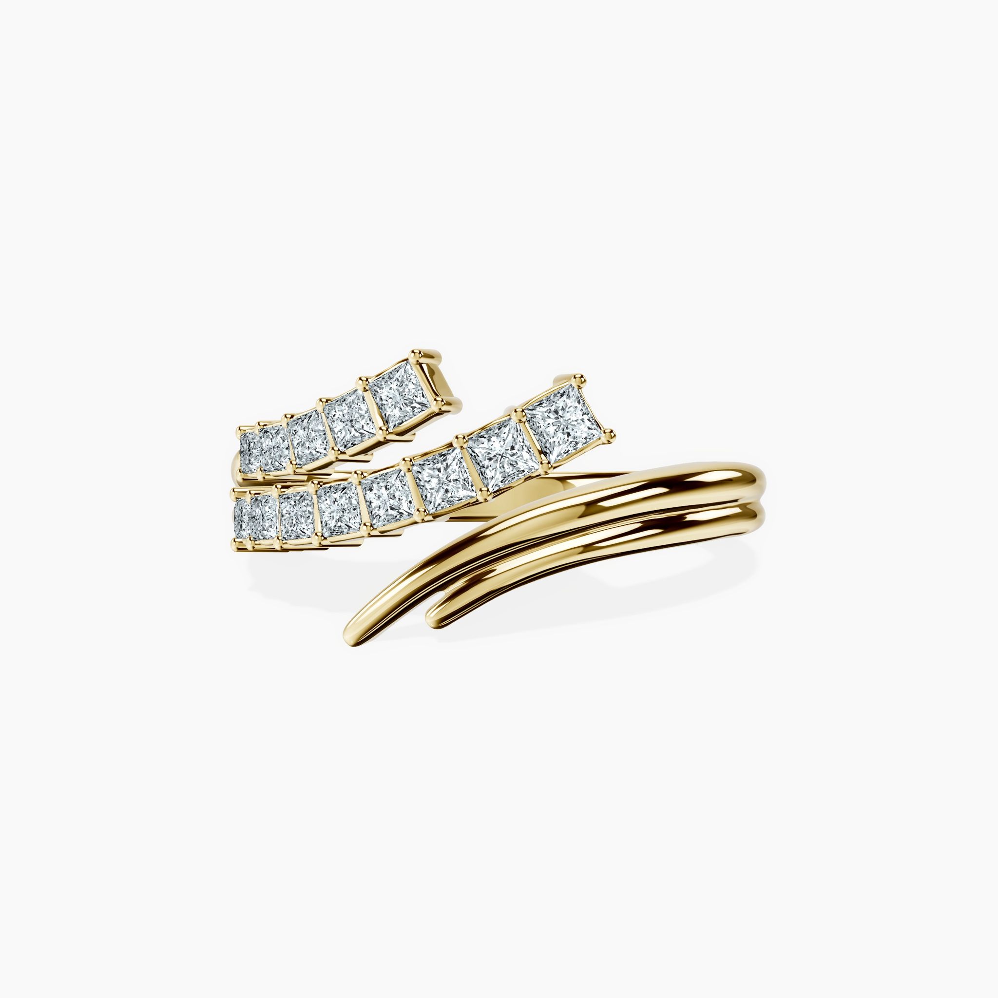 Curved Crest Ring
