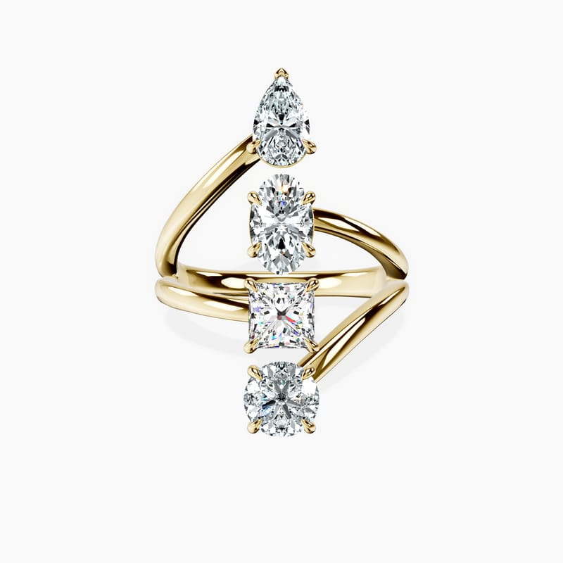 Infinity Ladder Ring