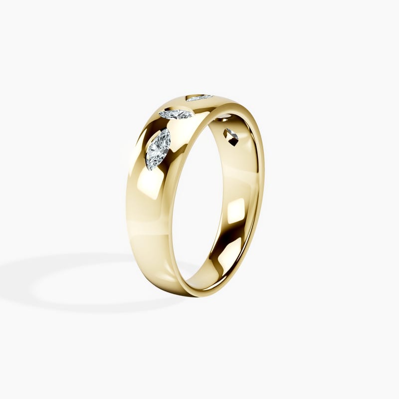 Marquise 5 Stone Ring