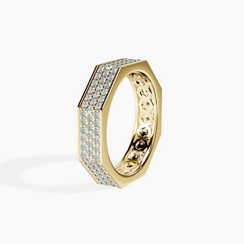 Hexa Horizon Ring