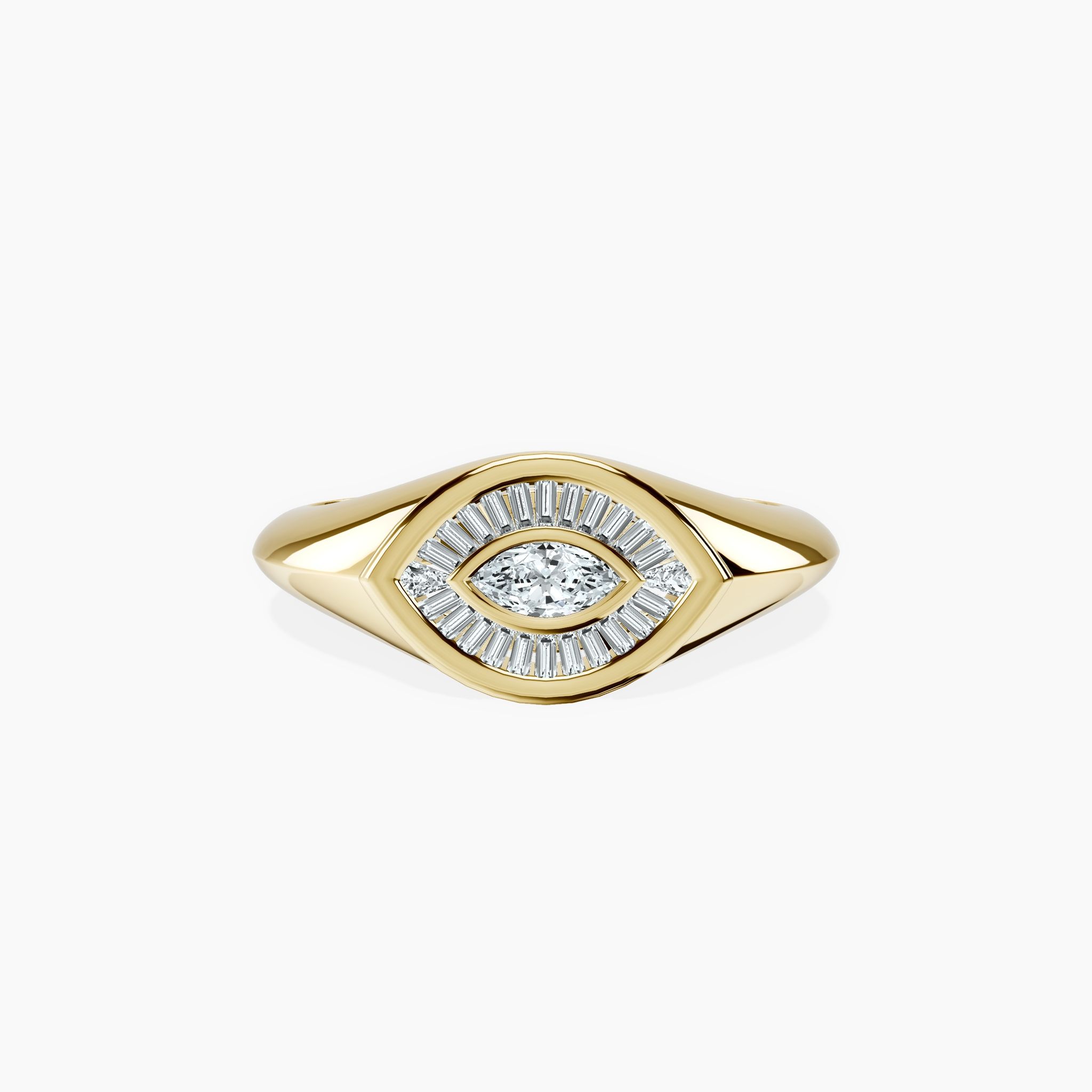 Golden Eye Ring
