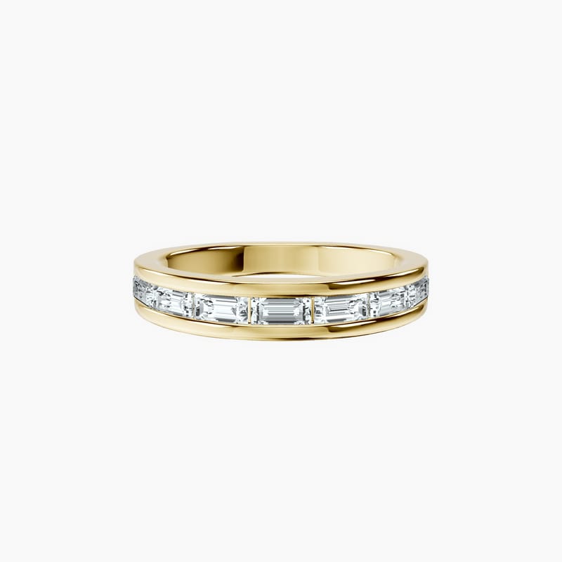Baguette Diamond Band