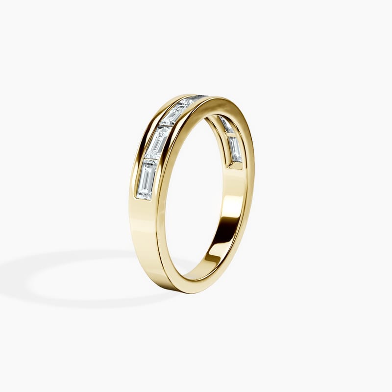 Baguette Diamond Band
