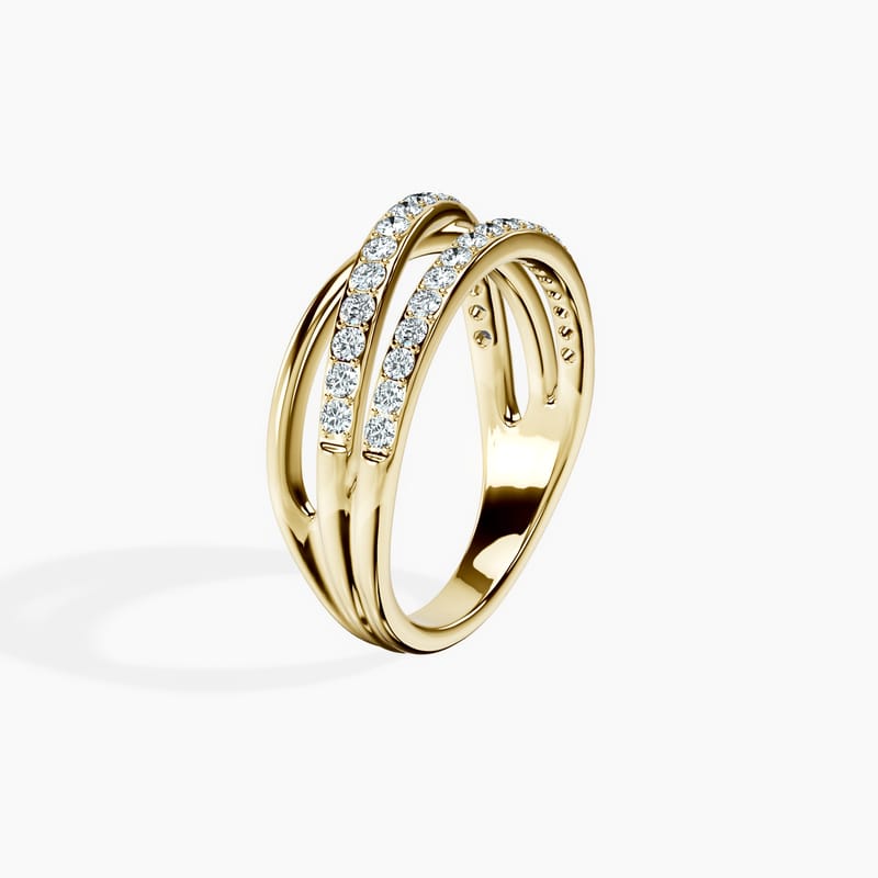 Starlit Embrace Ring