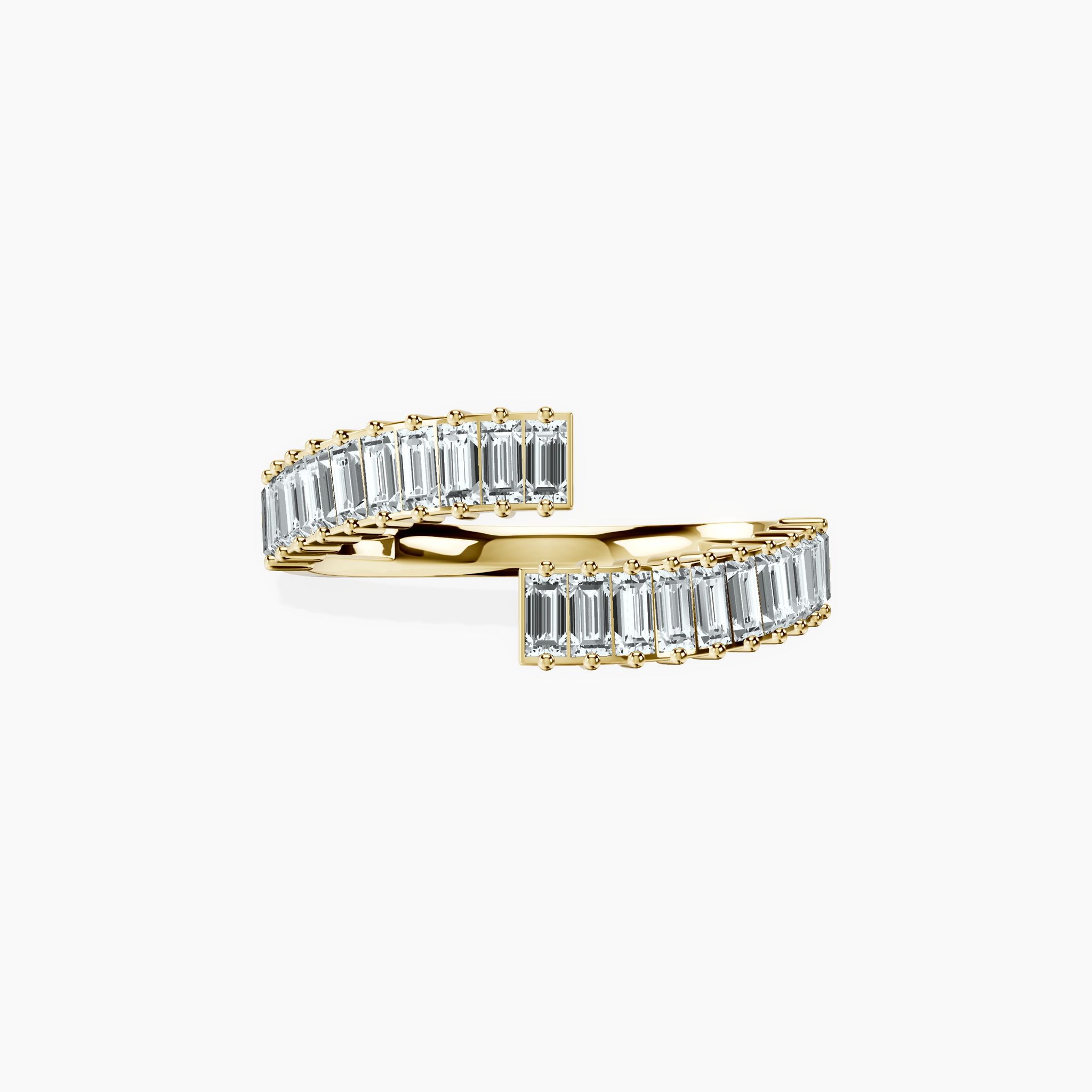Baguette Embrace Ring