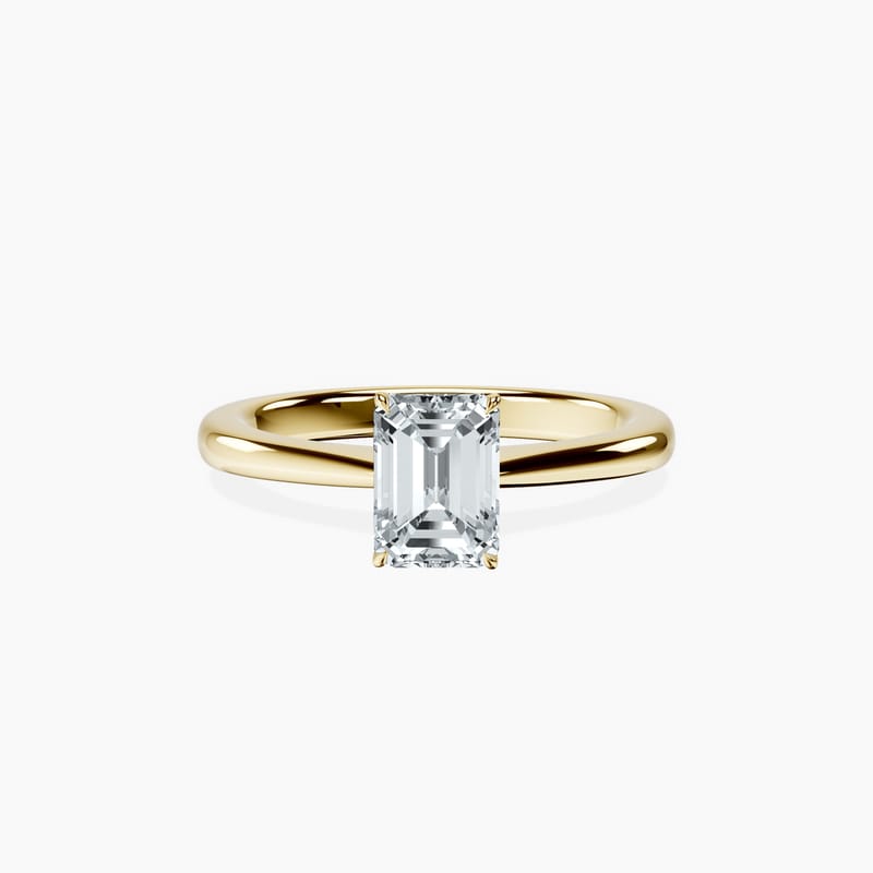 4 Prong Emerald Ring