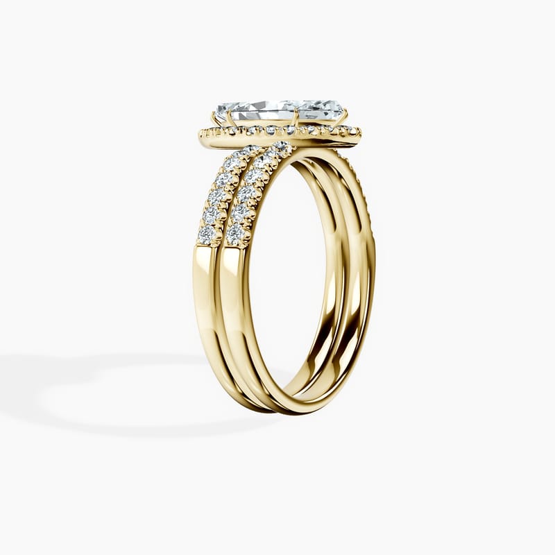 Timeless Halo Marquise Ring