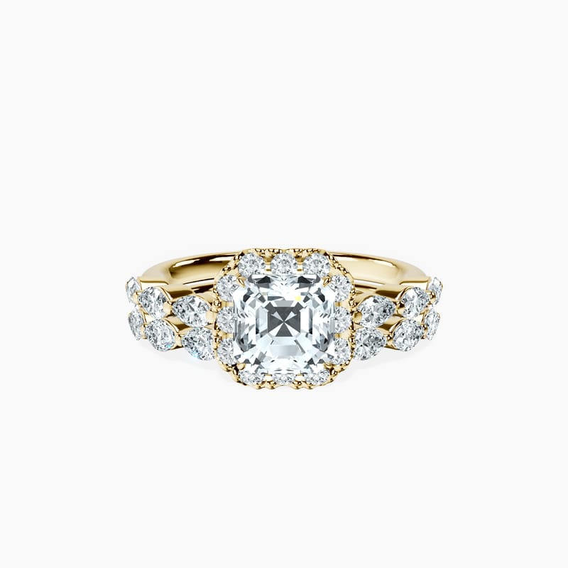 Mystique Asscher Ring