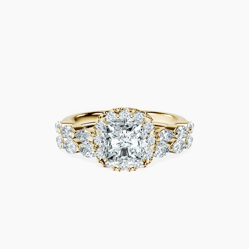 Mystique Cushion Ring