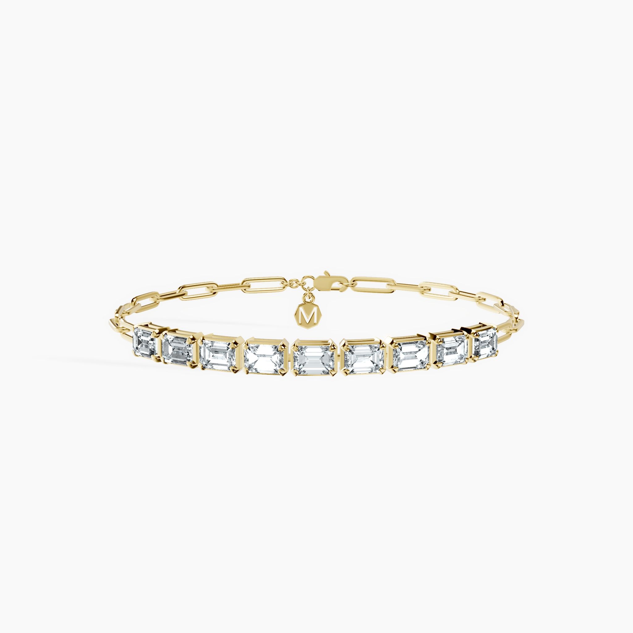 Emerald Semi Tennis Bracelet