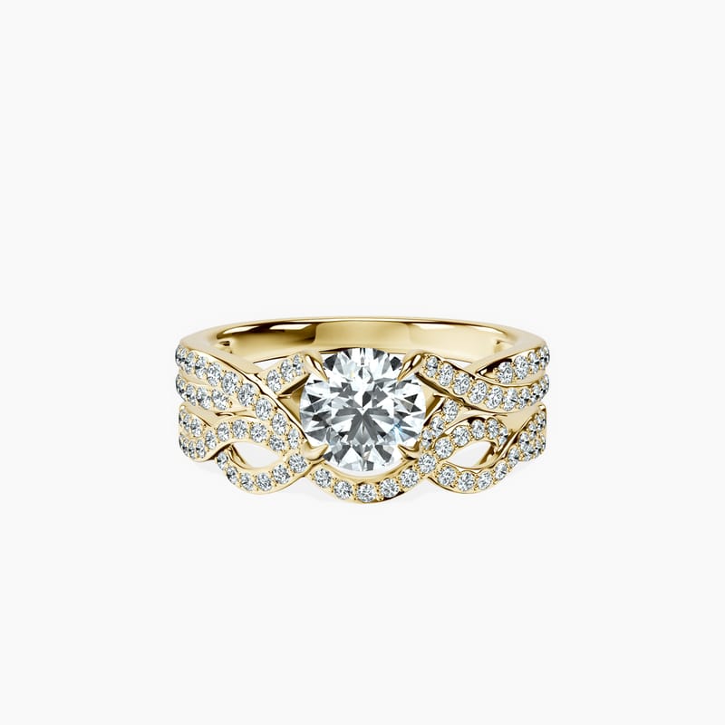 Twisted Round Ring