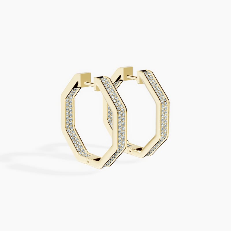 Hexa Glow Hoops