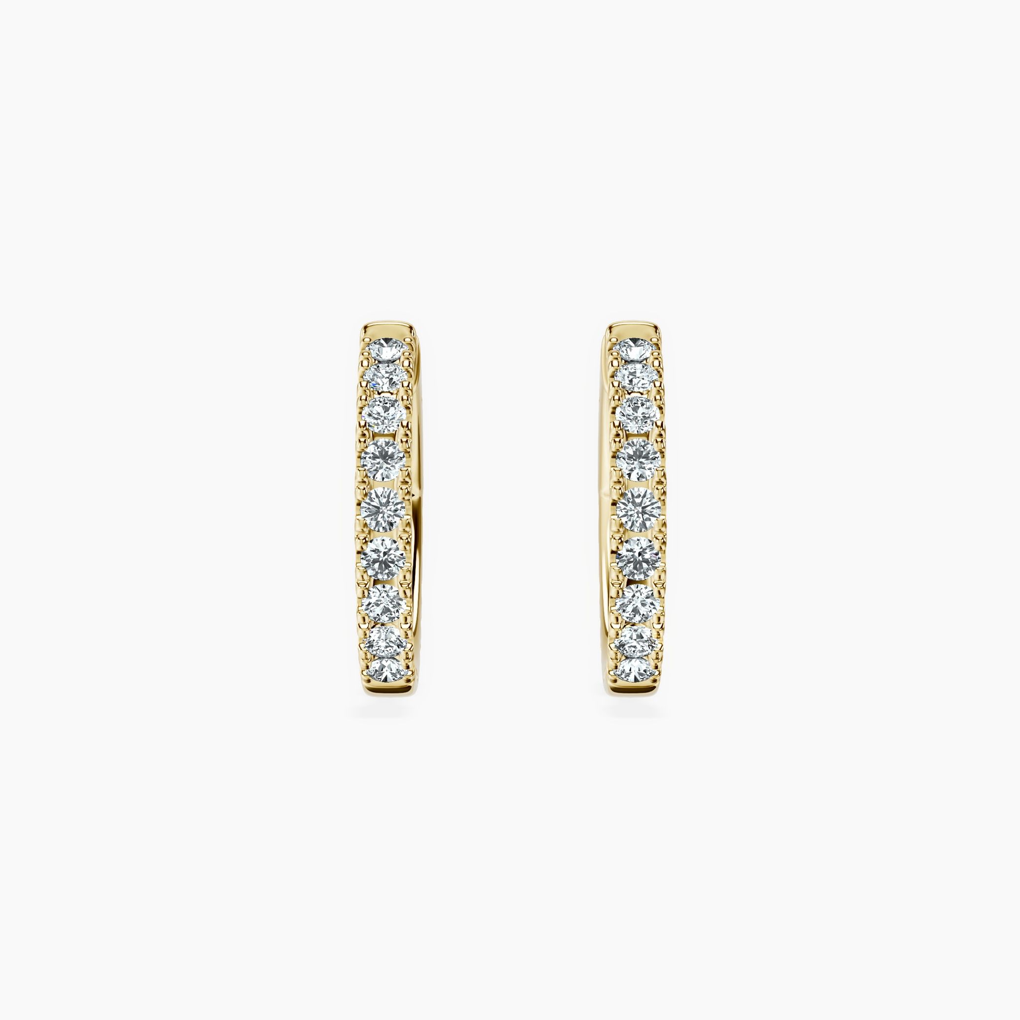 Round Aura Hoops