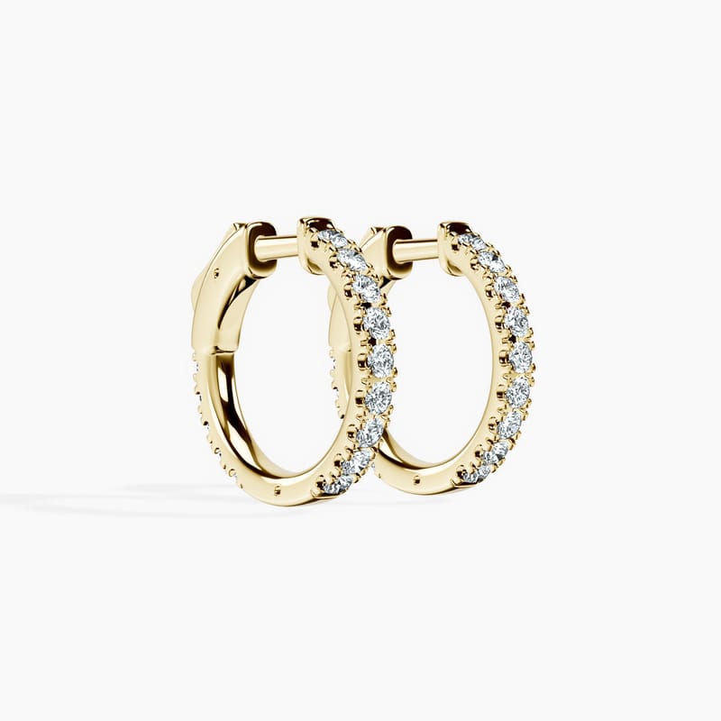 Round Aura Hoops
