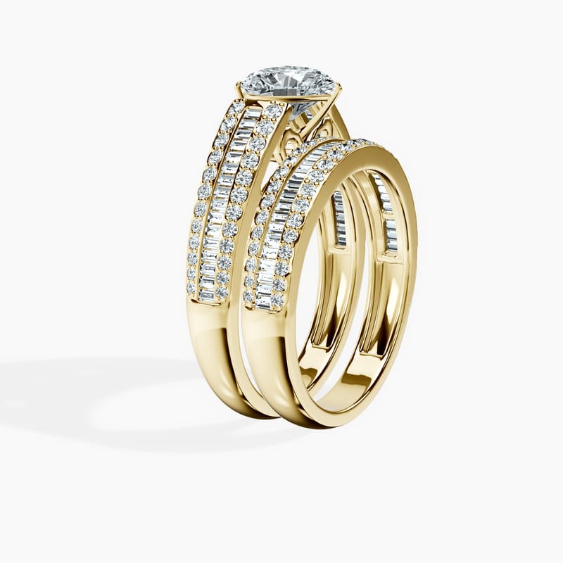 Channel Heart Ring