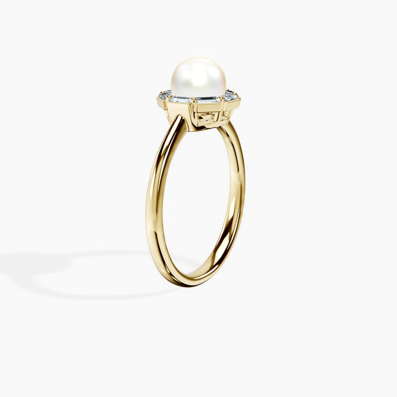 Pearl Octavia Ring