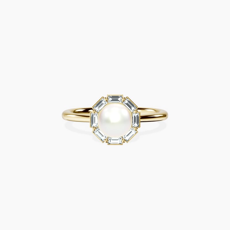 Pearl Octavia Ring