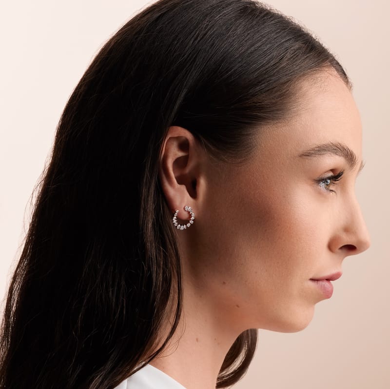 Confetti C Hoops