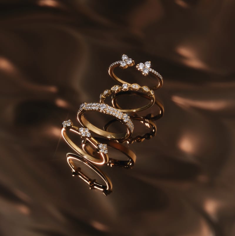 Antique Diamond Band