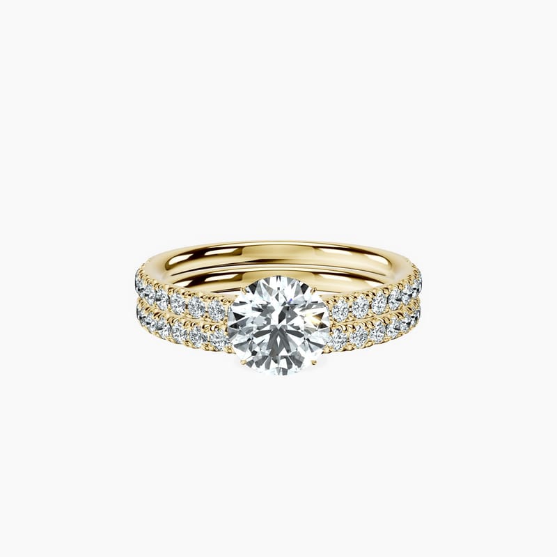 Secret Halo Round Ring