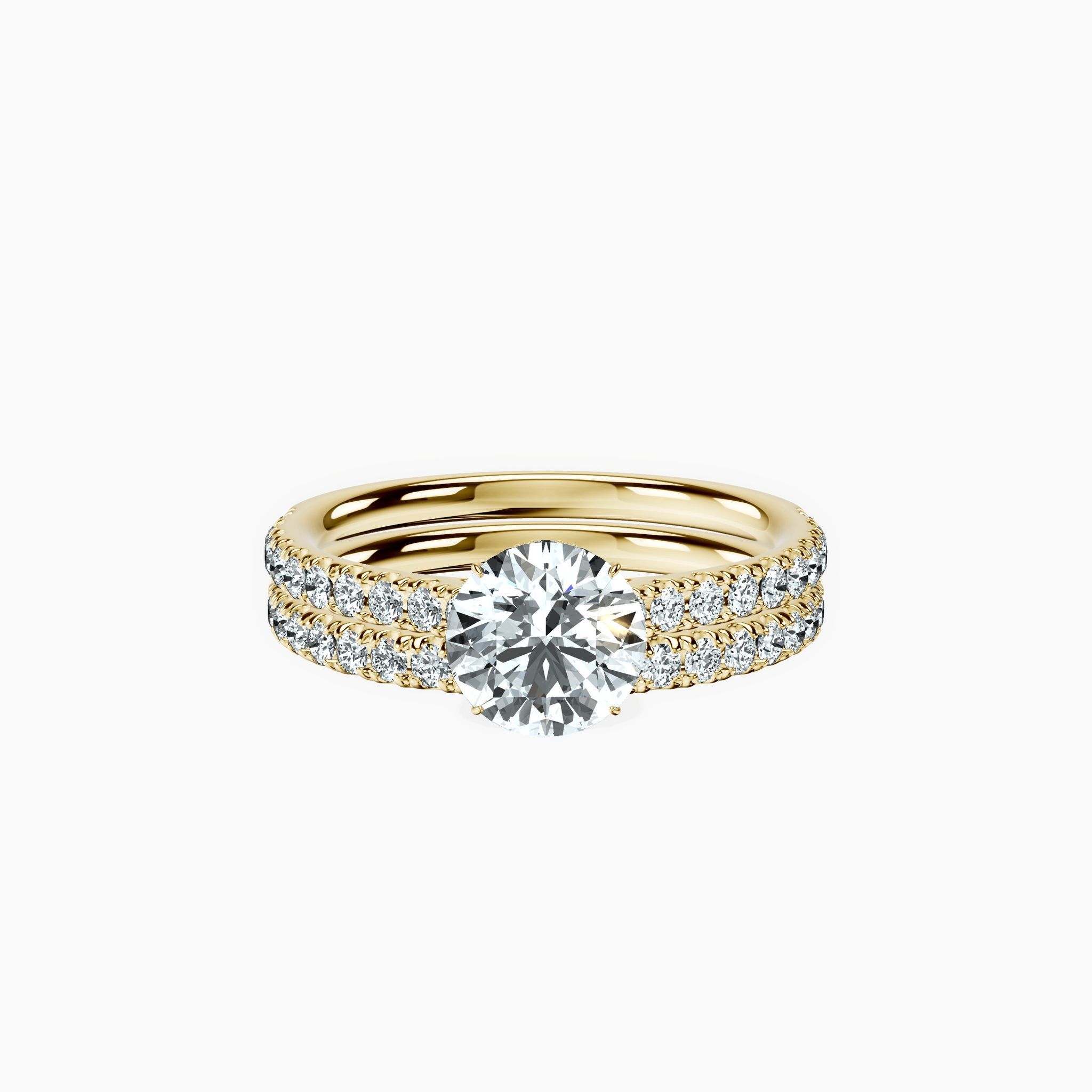 Secret Halo Round Ring