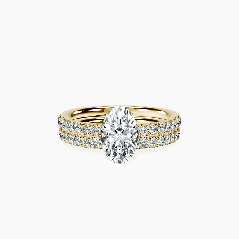 Secret Halo Oval Ring