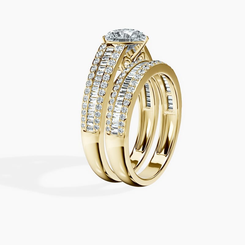 Channel Heart Ring
