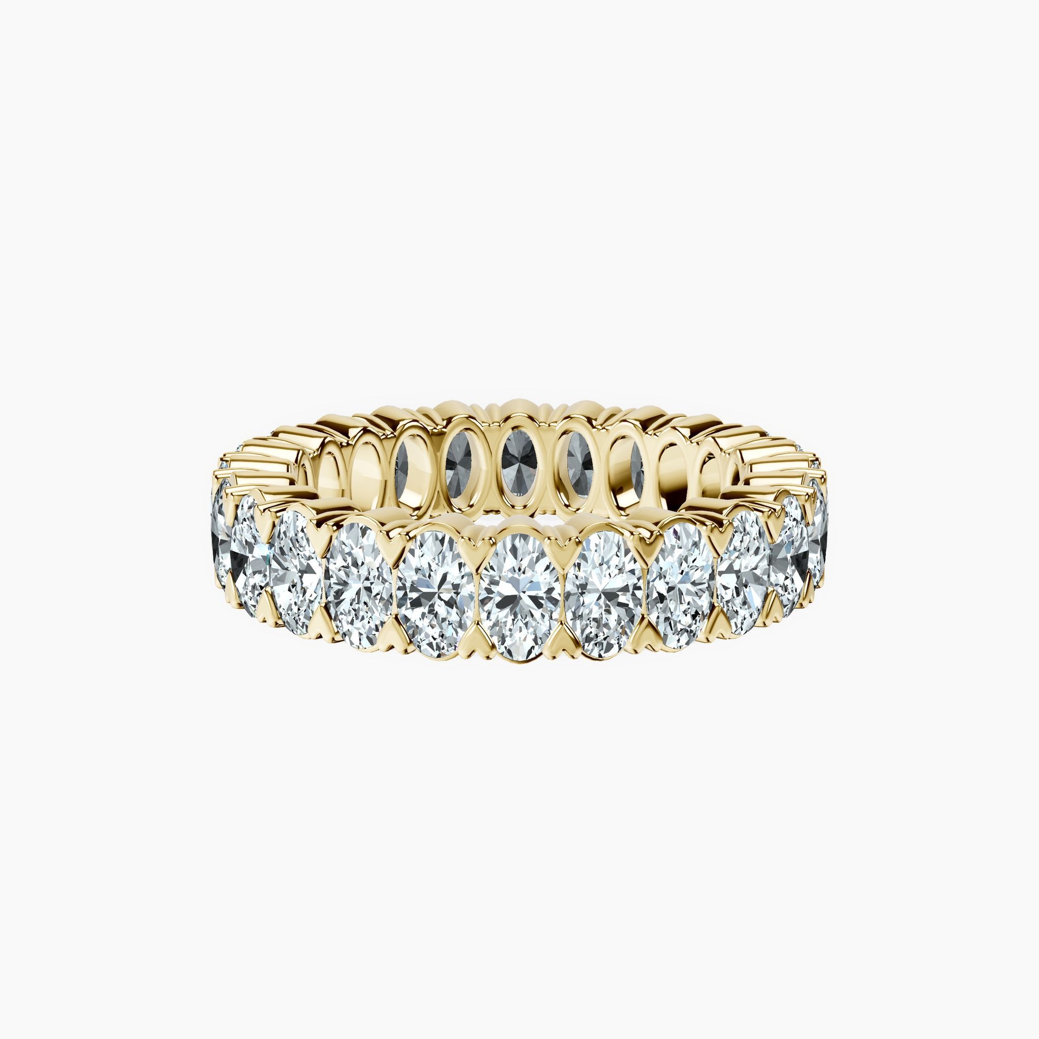 Oval Eternity Band
