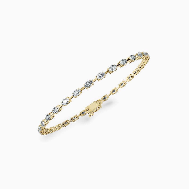 Oval Link Tennis Bracelet