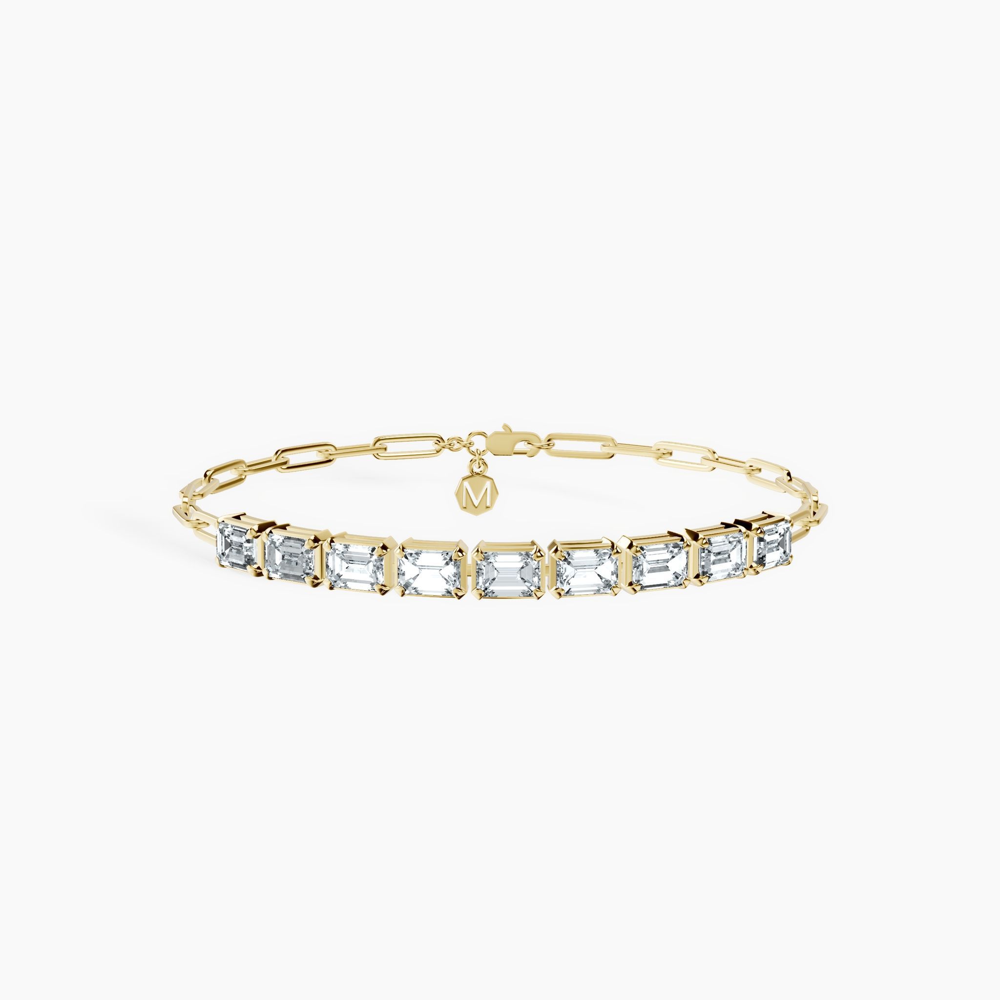Emerald Semi Tennis Bracelet