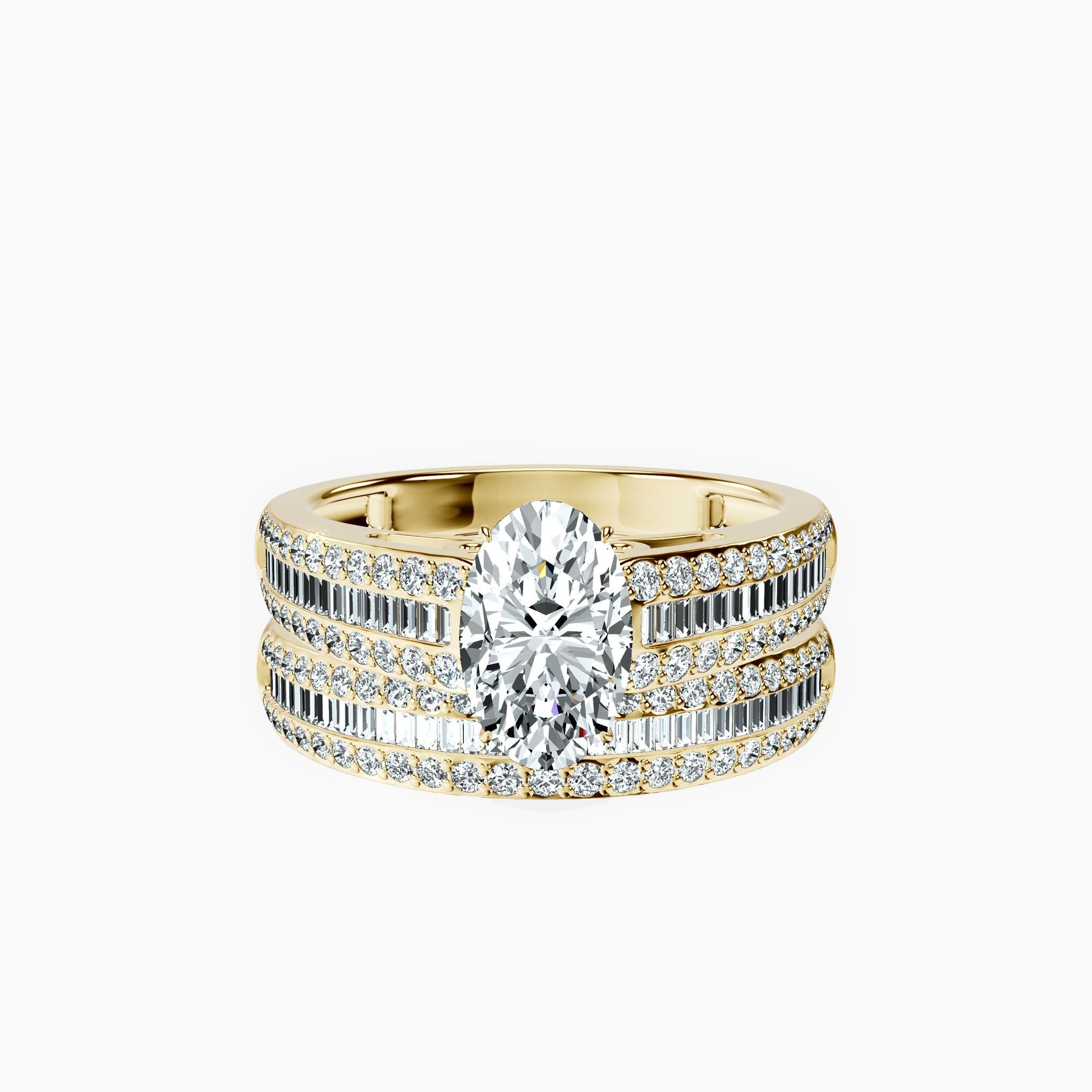 Channel Oval Ring