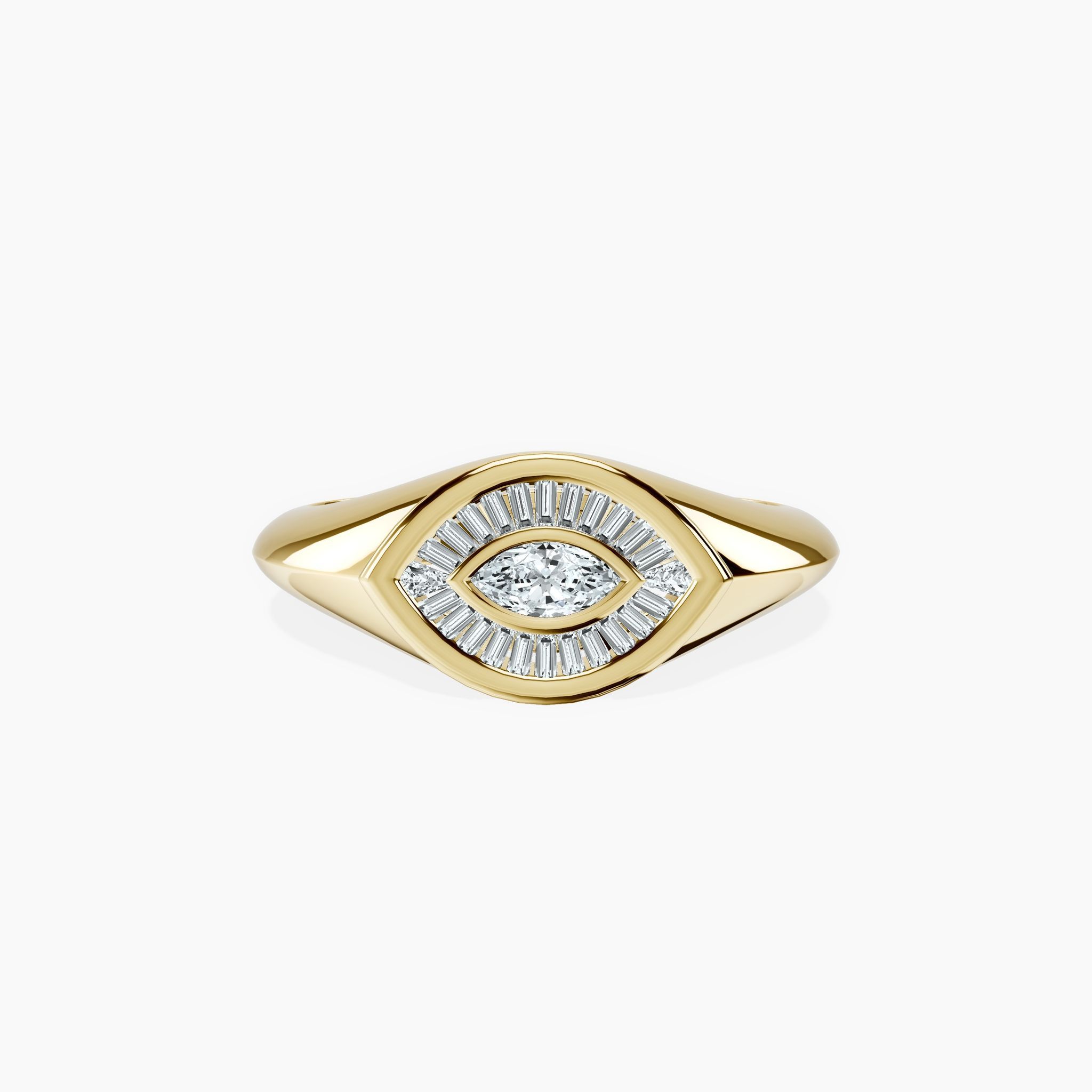 Golden Eye Ring