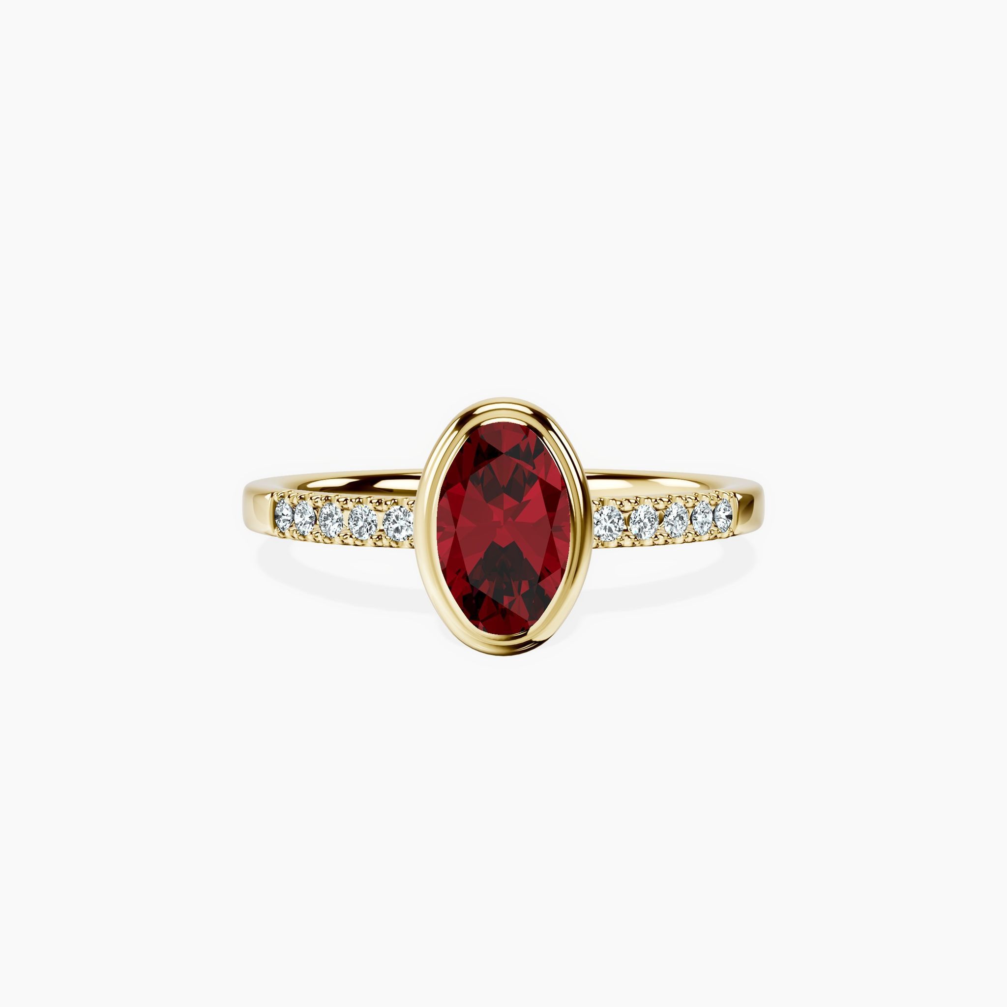 Diamond Bezel Ring