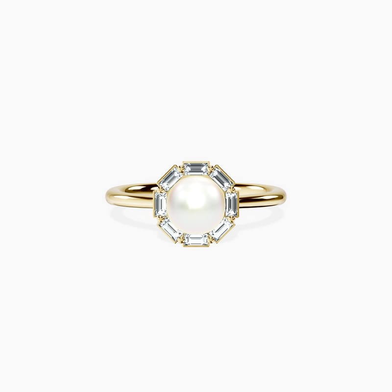 Pearl Octavia Ring