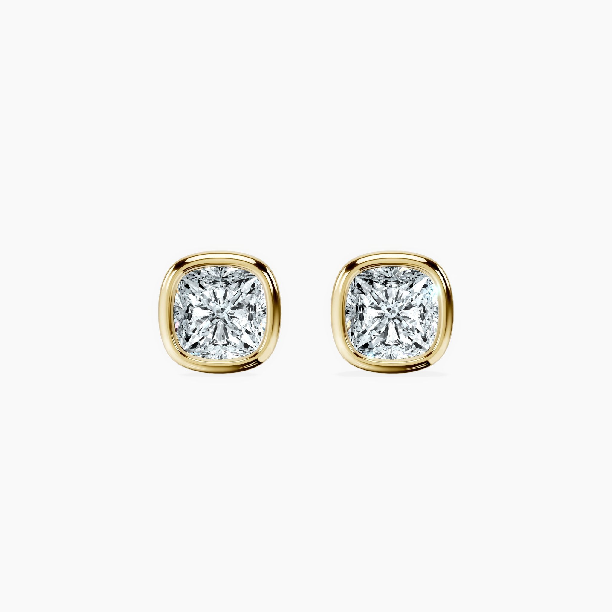 Bezel Cushion Studs