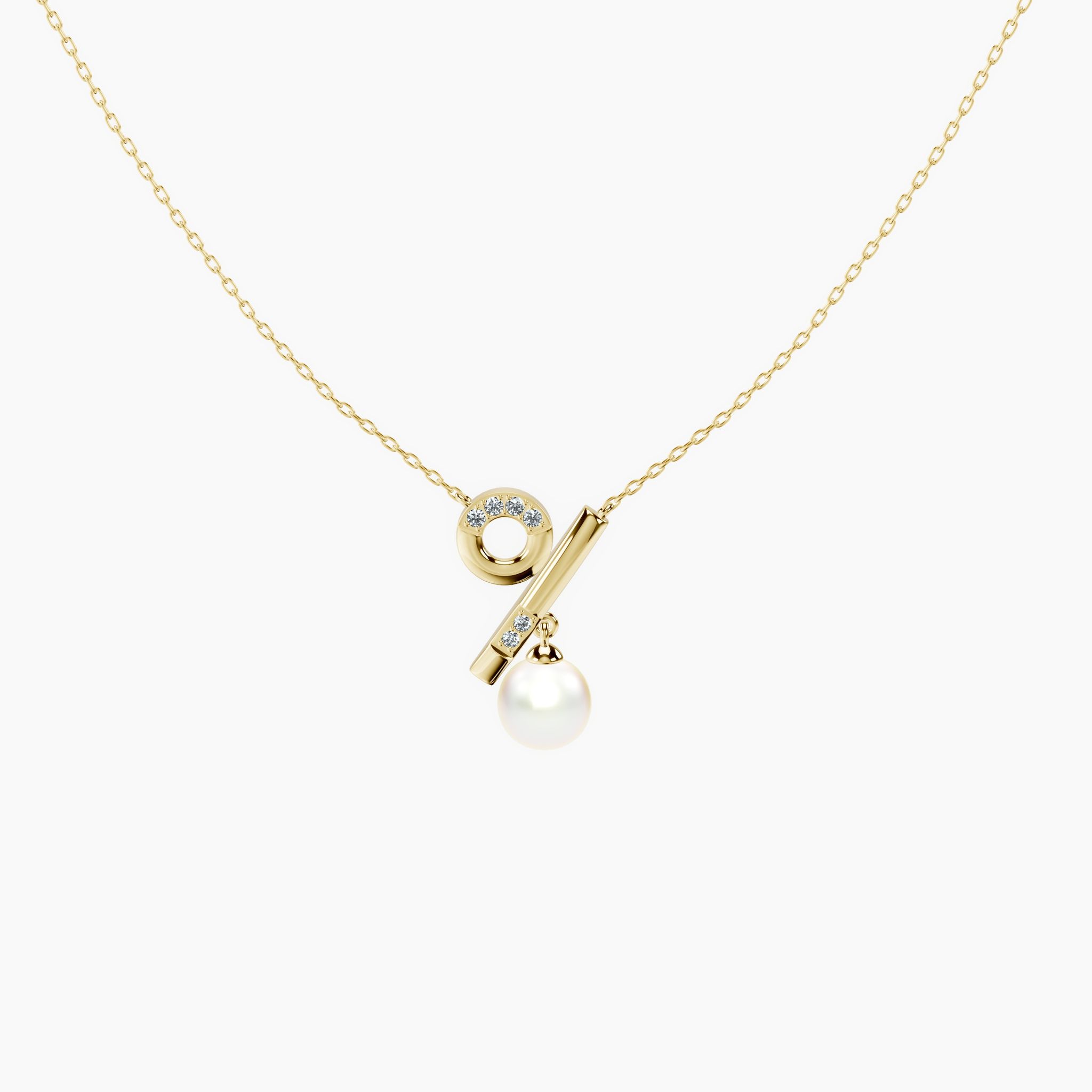 Axis Pearl Necklace