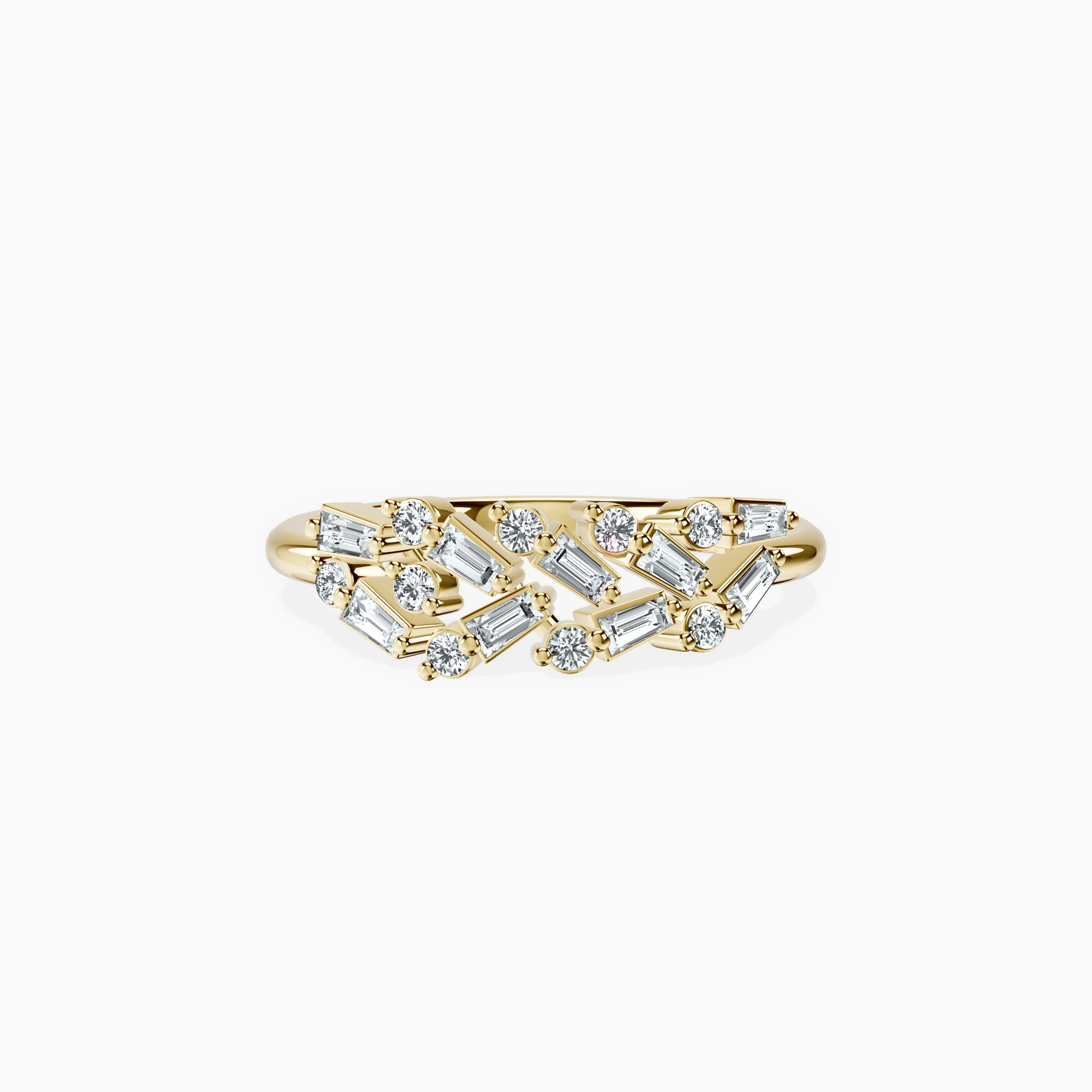 Baguette Bloom Ring